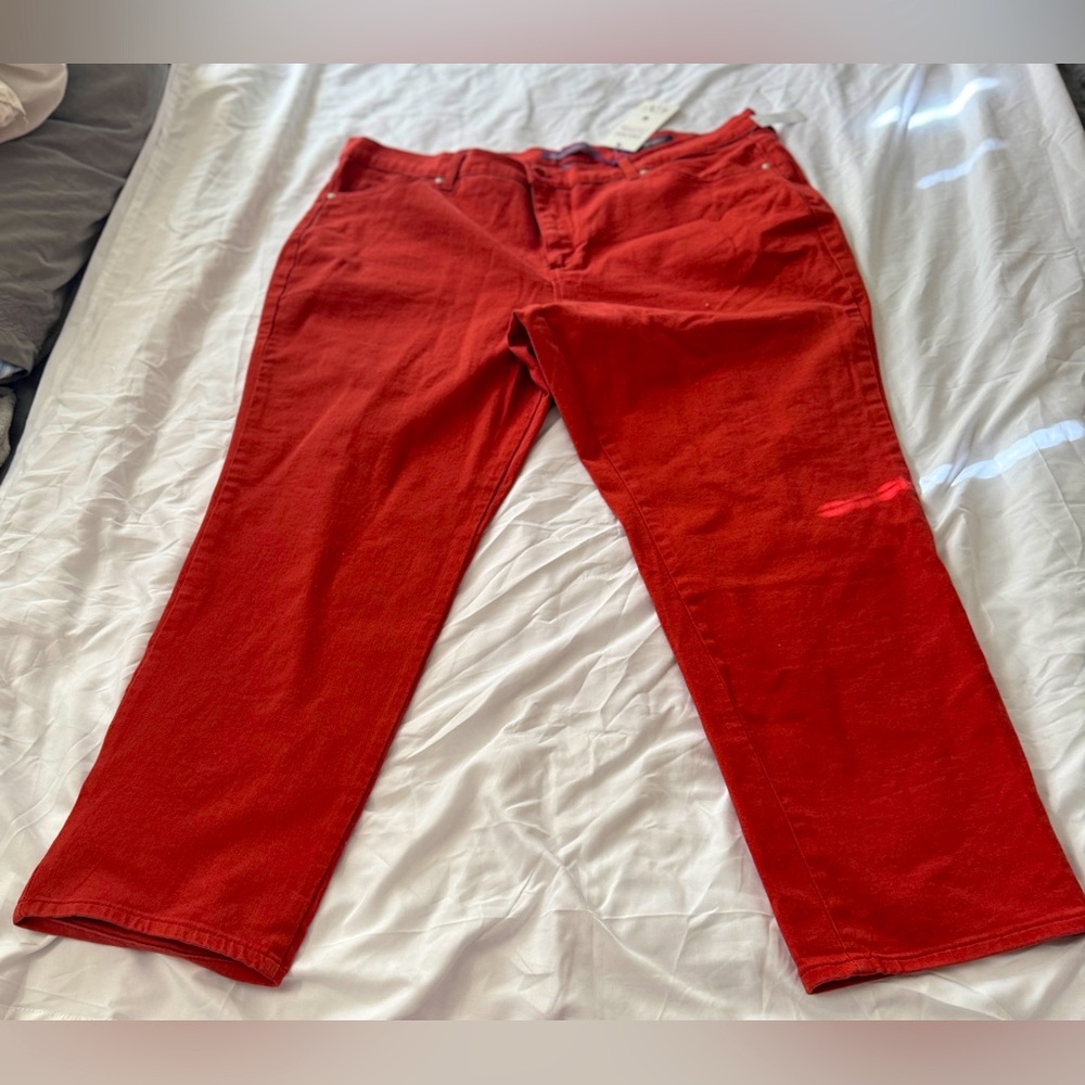 New:Gloria Vanderbilt Amanda women straight leg Jeans 24W Average (#111)